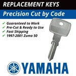 Yamaha Zuma 50 Scooter Key 1997-2001 Cut To Code 8751-9000. Fixed Price $11.99.