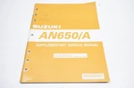 Oem Suzuki 99501-36110-03E Service Manual AN650/A 2003-20. Fixed Price $22.09.