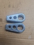 1977 Suzuki RM250 Chain Adjusters 61410-41100, 61420-41100. Fixed Price $25.00.