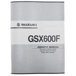 Suzuki GSX600FK3 Owners Manual, 99011-19C65-03A. Fixed Price $20.72.
