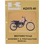 Genuine Factory 1976 Kawasaki KD175-A1 Motorcycle Assembly & Preparation Manual. Fixed Price $19.55.