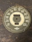 Harley Oem Knucklehead Flathead S/w Military Od Green Speedometer Face 506H. Fixed Price $360.00.