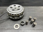 2003 Kawasaki ZR7S Clutch Assembly, Basket #92724. Fixed Price $125.00.