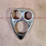 Instrument Panel With Different Holes, Aluminum Polished For Indian Motorcycle. Fixed Price $77.50.