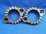 Yamaha 2H7-14612-00. Used Pair Oem Exhaust Ring Nuts, Fits XS1100 XJ1100. Fixed Price $19.95.
