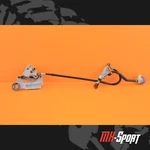 1990 YZ250WR Oem Rear Brake Caliper Bracket Holder Master Cylinder. Fixed Price $109.99.