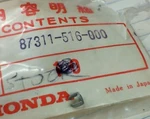 Honda Oem Parts 87311-516-000 Emblem Clip Many Models. Fixed Price $8.00.