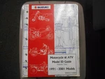 Suzuki Factory Maintenance 1991-2001 Model Guide Volume Two 99923-12982. Fixed Price $27.99.