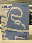 Yamaha YZ250FG Owners Service Manual / LIT-11626-29-18 New Dealer Owned. Fixed Price $15.00.