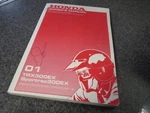 Honda Factory Owners Manual 2001 TRX300 Ex SPORTRAX300 31HM3680. Fixed Price $24.94.
