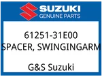 Suzuki Oem Part 61251-31E00 Spacer, Pivot Bearing. Fixed Price $56.32.