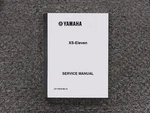 1979 Yamaha Eleven Motorcycle Shop Service Repair Manual LIT-11616-XS-12. Fixed Price $142.53.