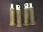 Harley Foot Pegs Shovelhead Ironhead Softail Dyna Touring Chopper Bobber # 9187. Fixed Price $40.00.