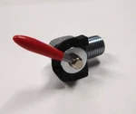 Space Saving 1/4" - 18 Npt Fuel Valve Petcock For Harley & Custom Gas Tanks. Fixed Price $21.89.