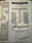 Owners Manual - Hydraulic Steering Sea Star 5 Iso 9001 Tilt Helm Instructions. Fixed Price $11.00.