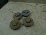 Honda Sport SL350 Engine Head Valve Covers Caps 1972 HB498. Fixed Price $7.65.