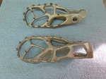 Ktm Gas Husquvarna Oem Footpegs Sxf Xcf A46003137033. Fixed Price $45.00.