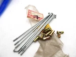 Nos Kawasaki Oem Total Of Rear Inner Spoke & Nipples F11M 41027-053. Fixed Price $24.99.