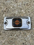 Drag Specialties Us Legend Motorcycles Master Cylinder Cover Chrome Shield. Fixed Price $14.99.