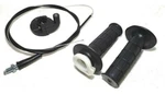 Twist Throttle Grips With Clamp And Cable For Crf Klx Ttr 110 125 150 200 250 Cc. Fixed Price $35.95.