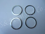 Triumph Pre-unit Fork Seal Holder Retaining Washer Set 1955-63 97-0431 97-0445. Fixed Price $16.95.
