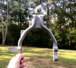 Harley Davidson Center Stand K Sportster Ironhead Oem Pt# 49703-67 Nos. Fixed Price $275.00.