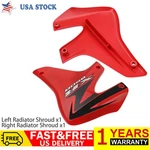 Radiator Shroud Set For Honda 2000-2007 Left Right Plastic Red. Fixed Price $99.99.