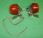Honda, Kawasaki, Yamaha Pair Turn Signal, Blinker Sae D-67 Stanley 6-0345. Fixed Price $60.00.