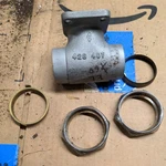 El Harley Panhead Original Oem Linkert Manifold 428-401. Fixed Price $80.00.