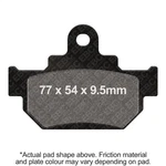 Ebc Motorcycle Brakes FA106/2R Series Heavy Duty Sintered Pads Fits 85 SP600. Fixed Price $42.99.