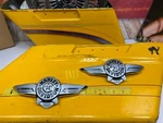 Oem Harley Fatboy Tank Emblems Chrome Badges Set. Fixed Price $149.95.