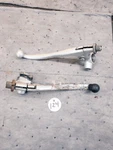 1971-77 Suzuki Oem TS250 TS400 TS185 TS125 Handlebar Perch & Lever Set. Fixed Price $40.00.