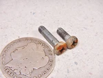 78 Suzuki TS250 Clutch Arm Lever Cover Mounting Screws. Fixed Price $12.74.