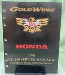 Gen. Honda 61MAM03-AH GL1500 Service And Electrical Troubleshooting Manual '98. Fixed Price $120.34.