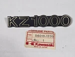 Nos 1981-82 Kawasaki Side Cover Emblem,. Fixed Price $79.99.