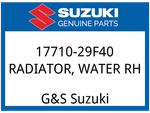 Suzuki Oem Part 17710-29F40 Radiator Water. Fixed Price $554.80.