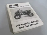 2004 Kawasaki KSV700 KFX700 Force Service Manual 99924-1315-01. Fixed Price $39.95.