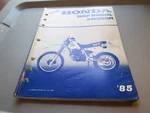 Nos Honda XL350R Xr 1985 Genuine Factory Owners Shop Manual 61KN500. Fixed Price $199.99.
