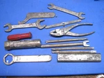 Honda CB-350 Twin Tool Kit And Box. Fixed Price $45.00.