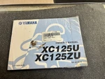 Oem Yamaha XC125U XC125ZU Owners Manual LIT-11626-06-35. Fixed Price $25.00.