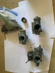 Zundapp Bella R204 Carburetors. Fixed Price $190.00.