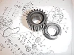 Harley Davidson Panhead Shovelhead Pinion Gears 24010-54 26349-54. Fixed Price $59.95.