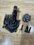 1993-1999 Kawasaki Bayou 400 Oem Engine Water Pump Cover 16142-1083 32102-1719. Fixed Price $36.99.
