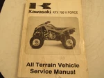 2004 Kawasaki KFX700 Genuine Oem Atv Service Manual/ Part# 99924-1315-01. Fixed Price $38.88.