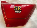 Side Cover Lh C.p. Red Kawasaki Sr 1979 Left D2. Fixed Price $101.36.