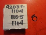 Nos New Oem Factory Kawasaki KL250 KZ1100 KZ1000 Hose Clamp 92037-1104. Fixed Price $9.99.