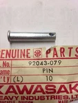 Kawasaki KE100 KL250 KL650 KZ305 Rear Footrest Pin 92043-079 Nos. Fixed Price $9.99.