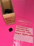 Kawasaki 92071-042 Oem Nos Breather Grommet F5 F6 F7 F8 F9 F11 F12MX Kd Ke Ks Kt. Fixed Price $8.99.