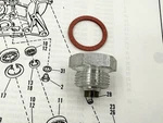 Harley Aermacchi Nos 707P Magnetic Drain Plug X90 Z90 Tx Sx Ss Mls 125 175 250. Fixed Price $9.98.