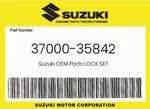 Suzuki Genuine Lock Set 37000-35842. Fixed Price $402.15.